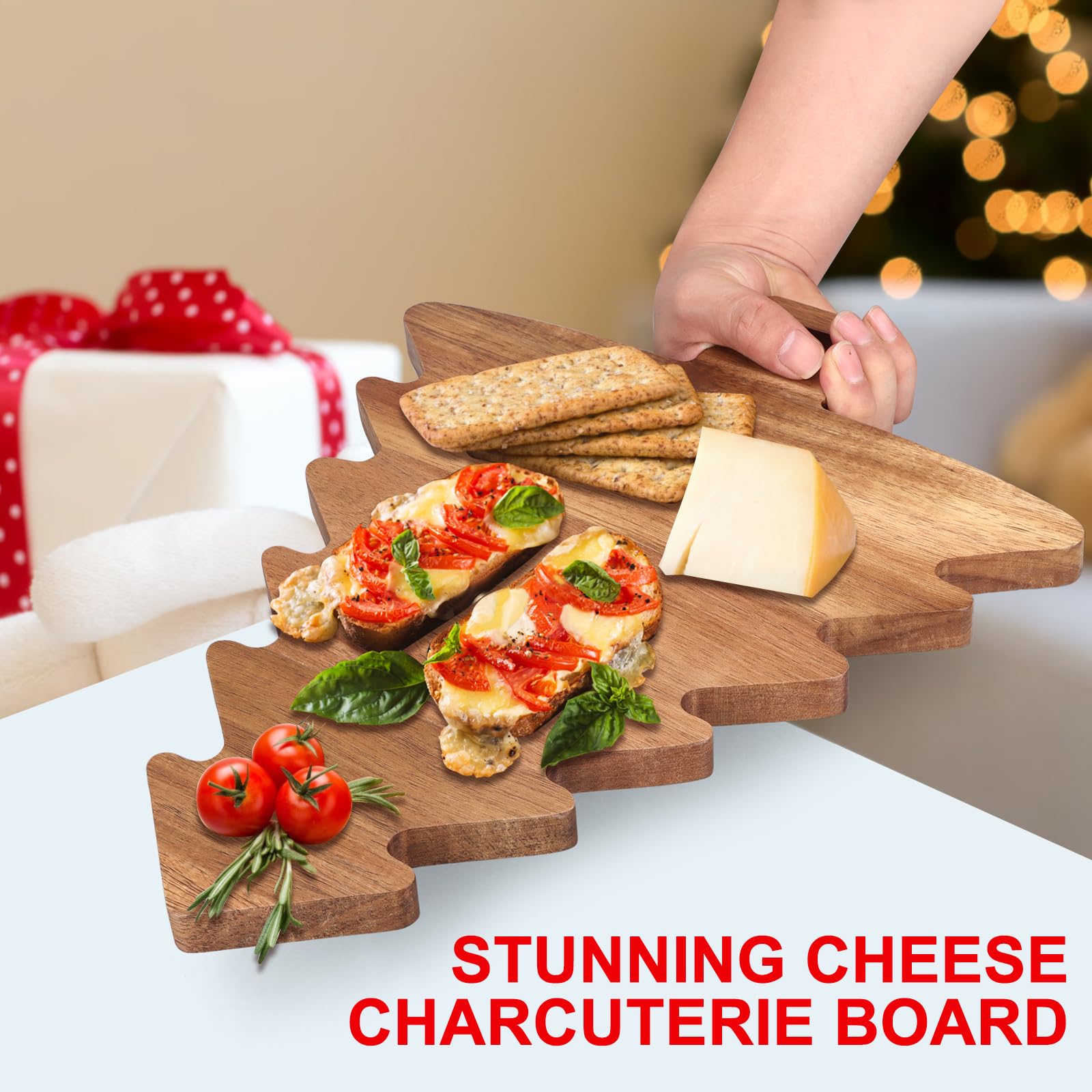 Ayiaren planche en usage avec charcuterie montrant présentation soignée et partage pratique