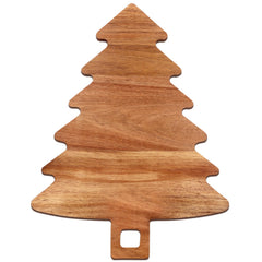Ayiaren planche sapin face avant montrant silhouette festive et surface de service