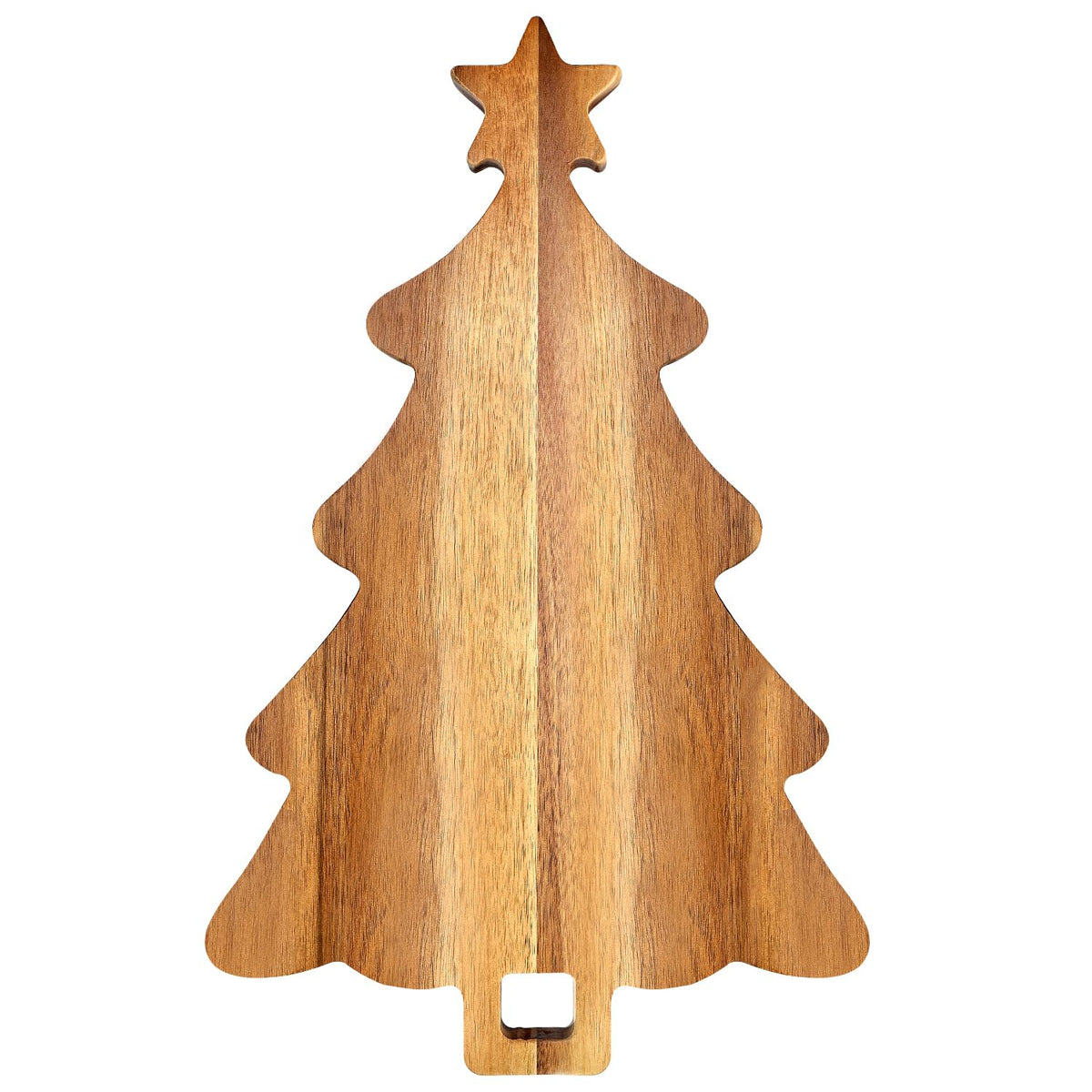 Ayiaren planche sapin face montrant silhouette festive et présentation soignée