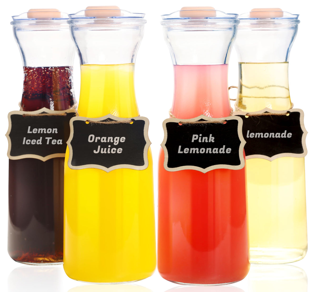 AYL carafe en verre face, présentation élégante et service facile