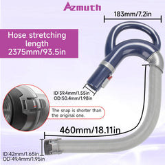 Azmuth tuyau texture renforcée en PVC offrant durabilité et résistance aux plis