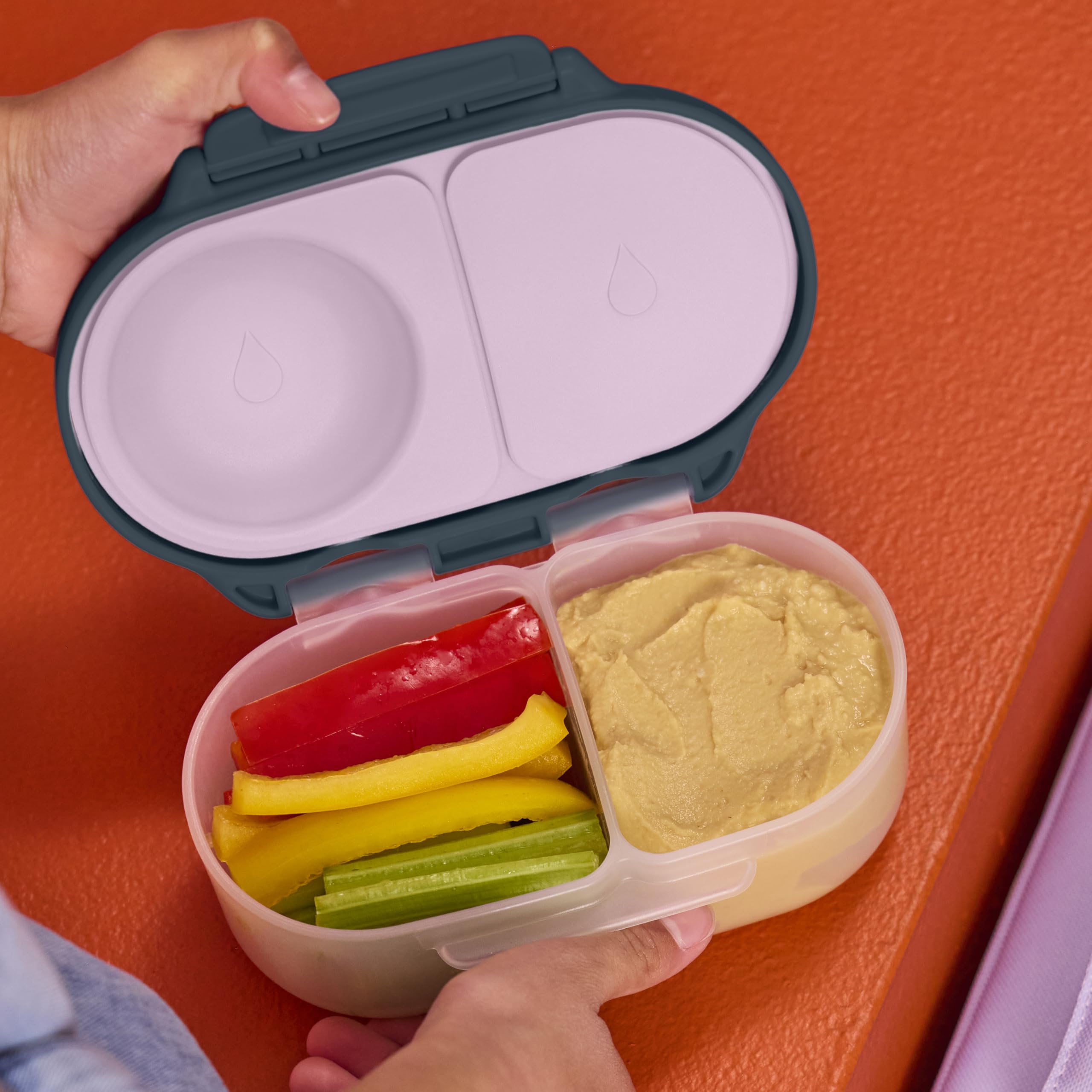 b.box boîtes rangées dans un sac à lunch isolant pour transporter repas sans fuite