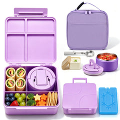 BABHAMNESS boîte bento ouverte montrant 4 compartiments pratiques