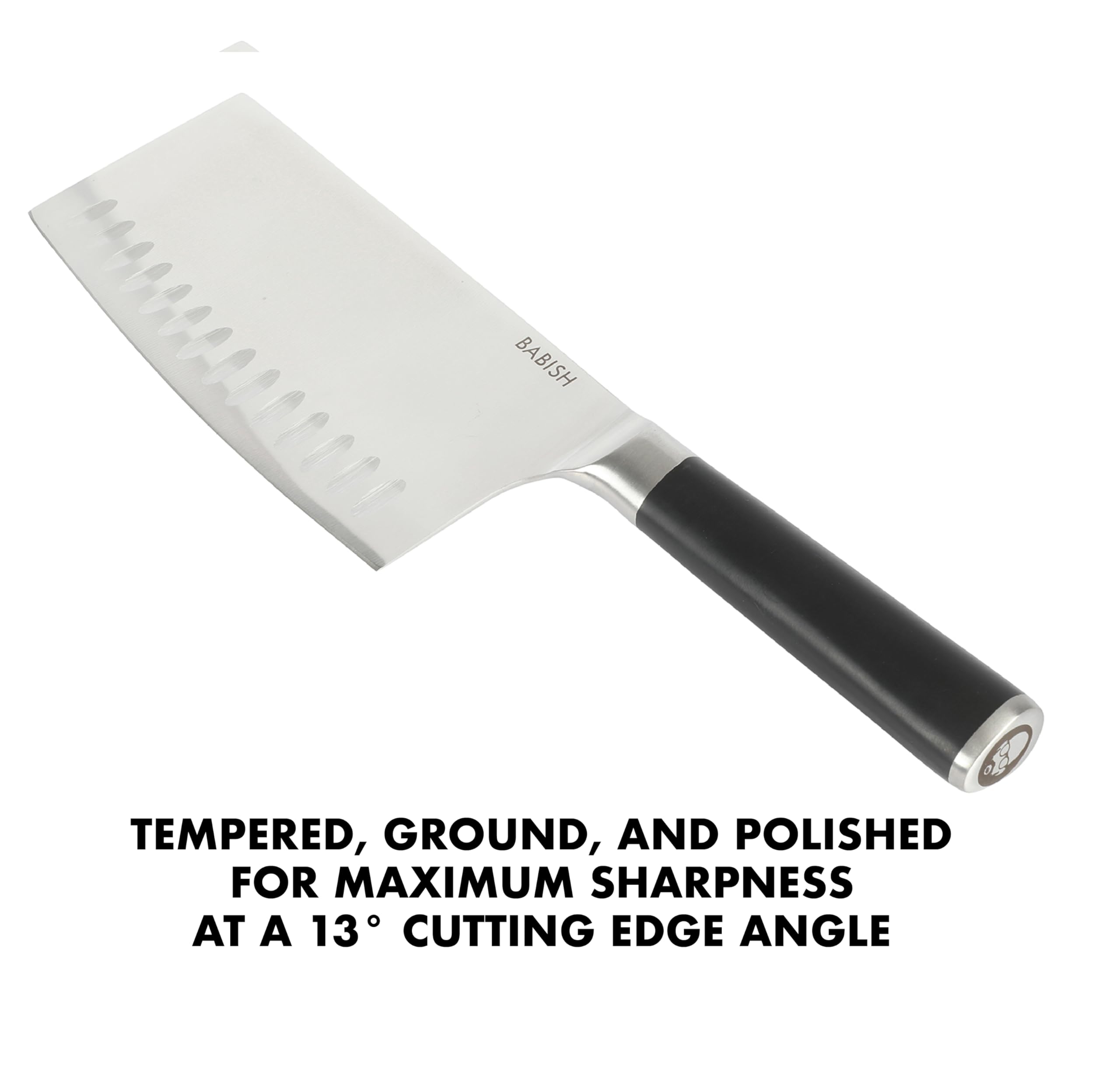 Babish manche double-bolstéré full-tang offrant prise sûre et confort