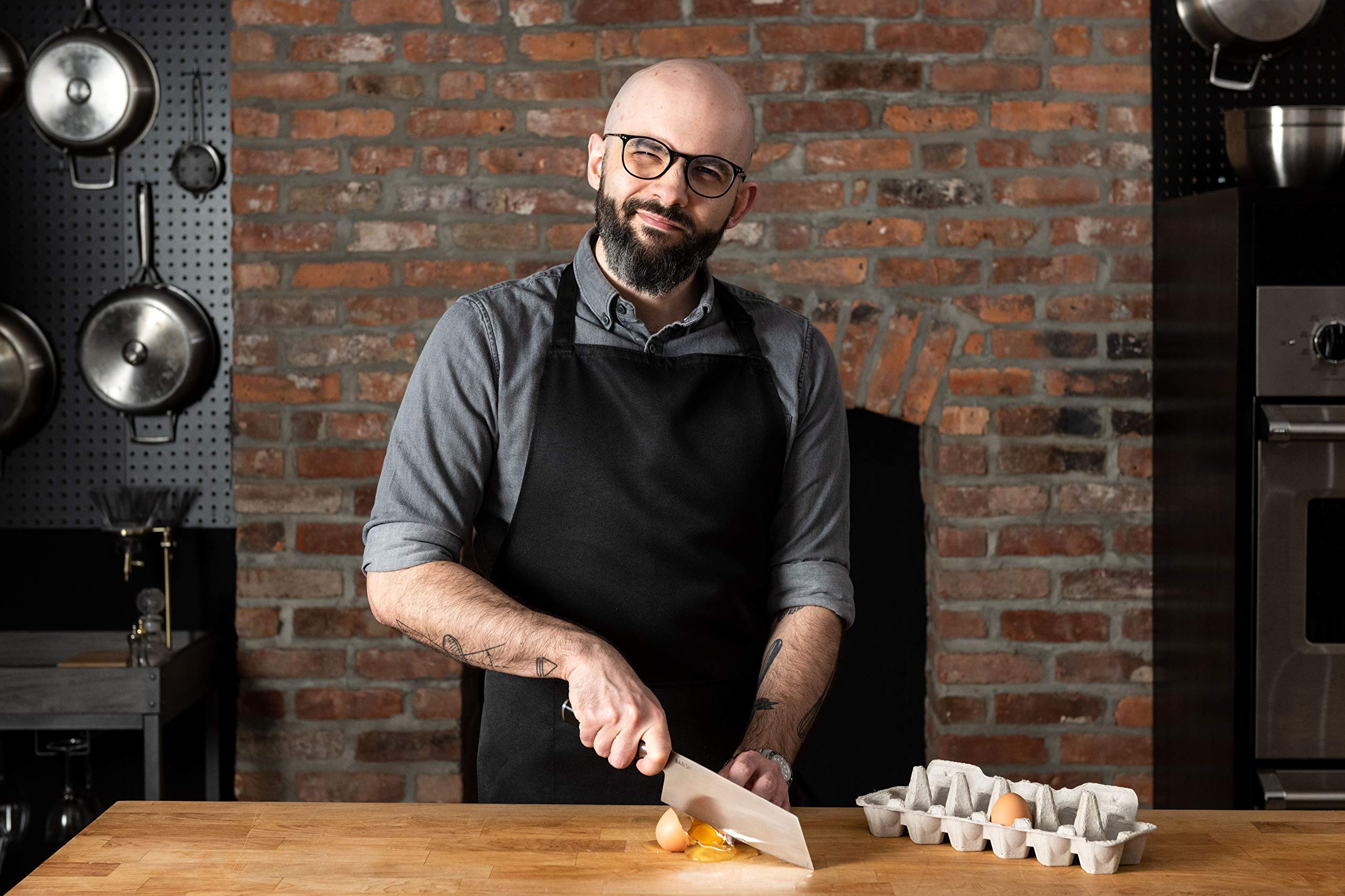 Babish Clef comparaison taille illustrant proportions pratiques