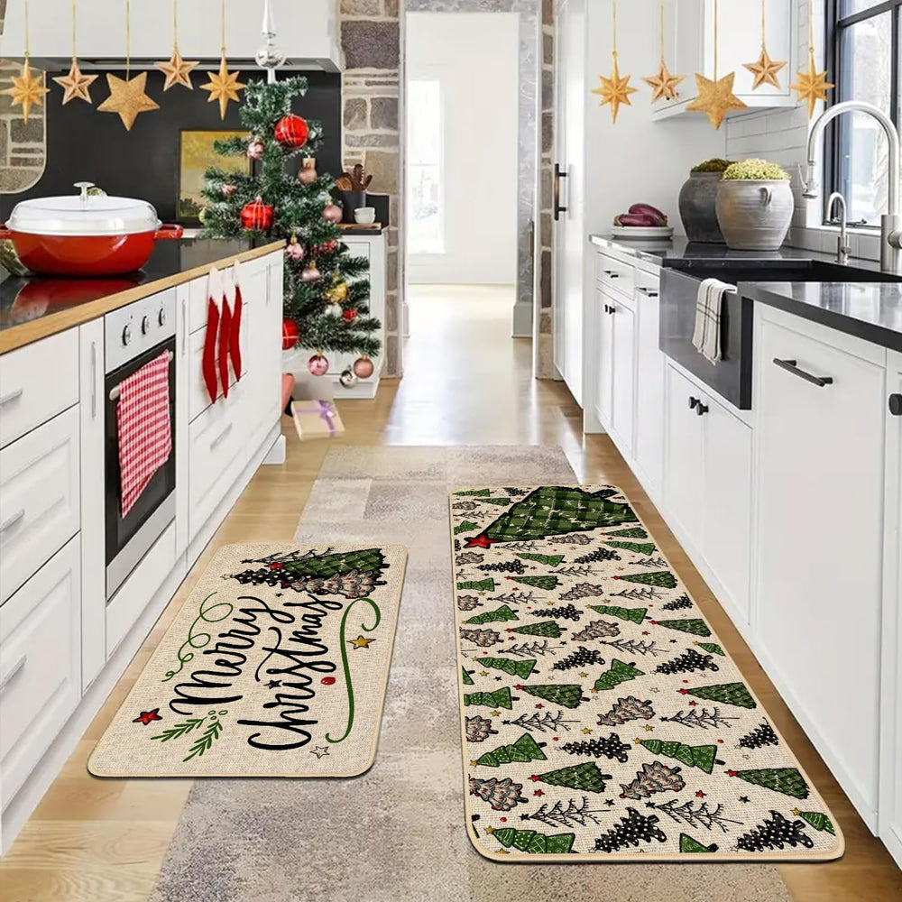 Baccessor tapis placé devant l'évier absorbant éclaboussures et facilitant le confort