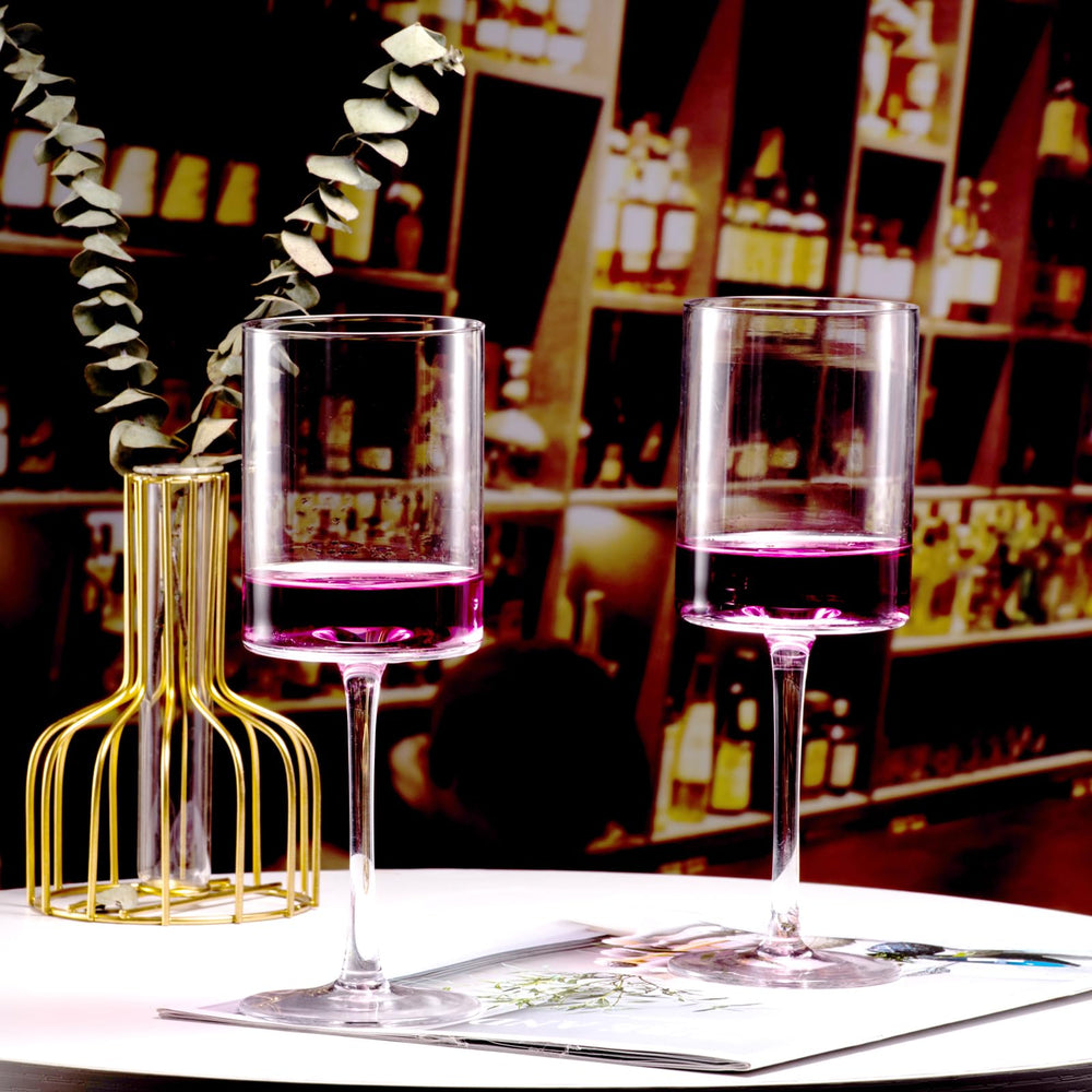 BACLIFE verre comparé à une bouteille pour visualiser la taille