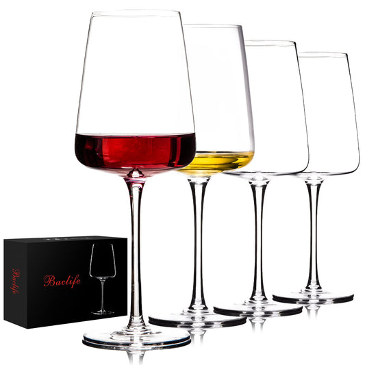 BACLIFE verre face avant présentant la coupe tulipe et un service élégant