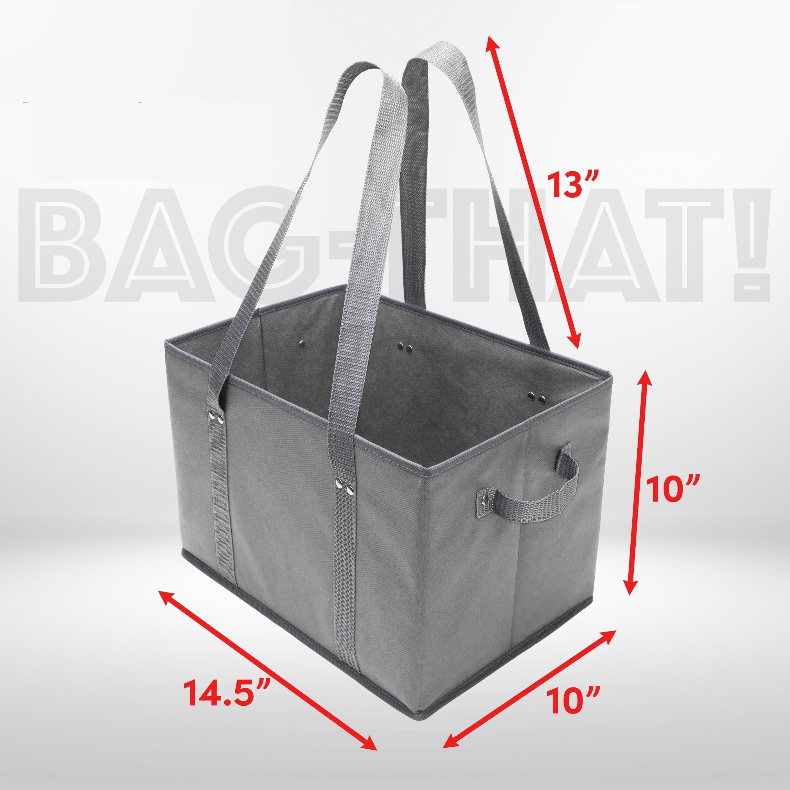 BAG-THAT! sac plié à plat pour un rangement compact pratique