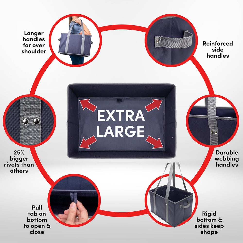 BAG-THAT! plié à plat pour rangement compact et gain de place