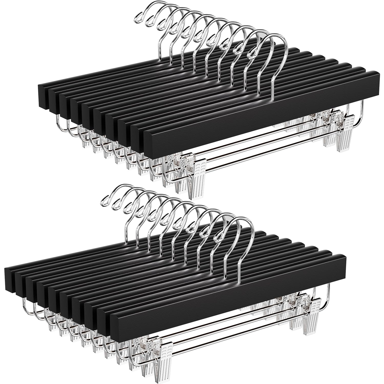 BAGAIL cintre bois face montrant design plat et finition élégante