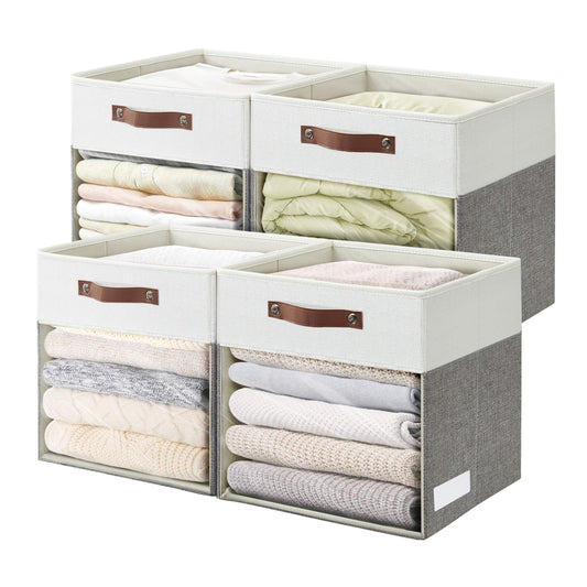 Bagnizer devant ensemble de quatre cubes pour rangement ordonné