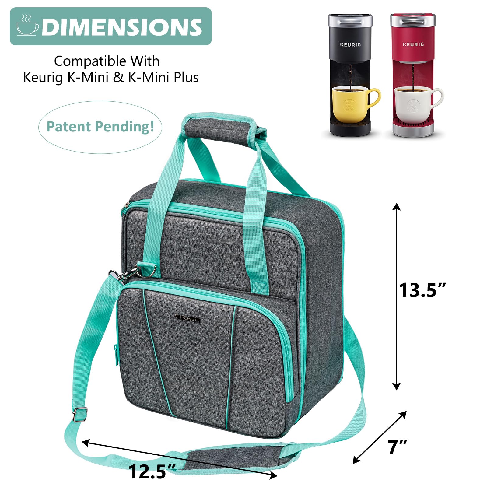 BAGSPRITE doublure aluminium facile à nettoyer et résistante