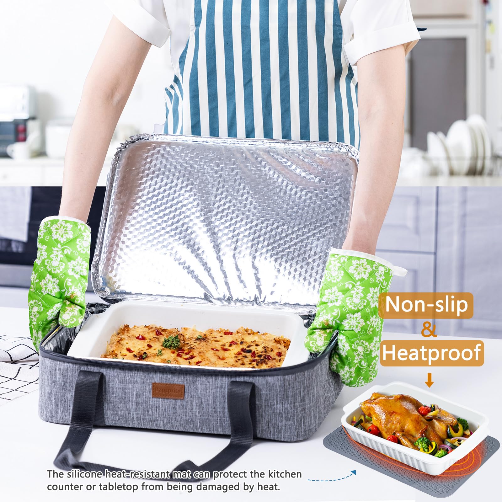 BAGSPRITE mise en scène lifestyle sur table facilitant service à emporter