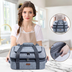 BAGSPRITE poche utilitaire zippée pour gants et assiettes organisés