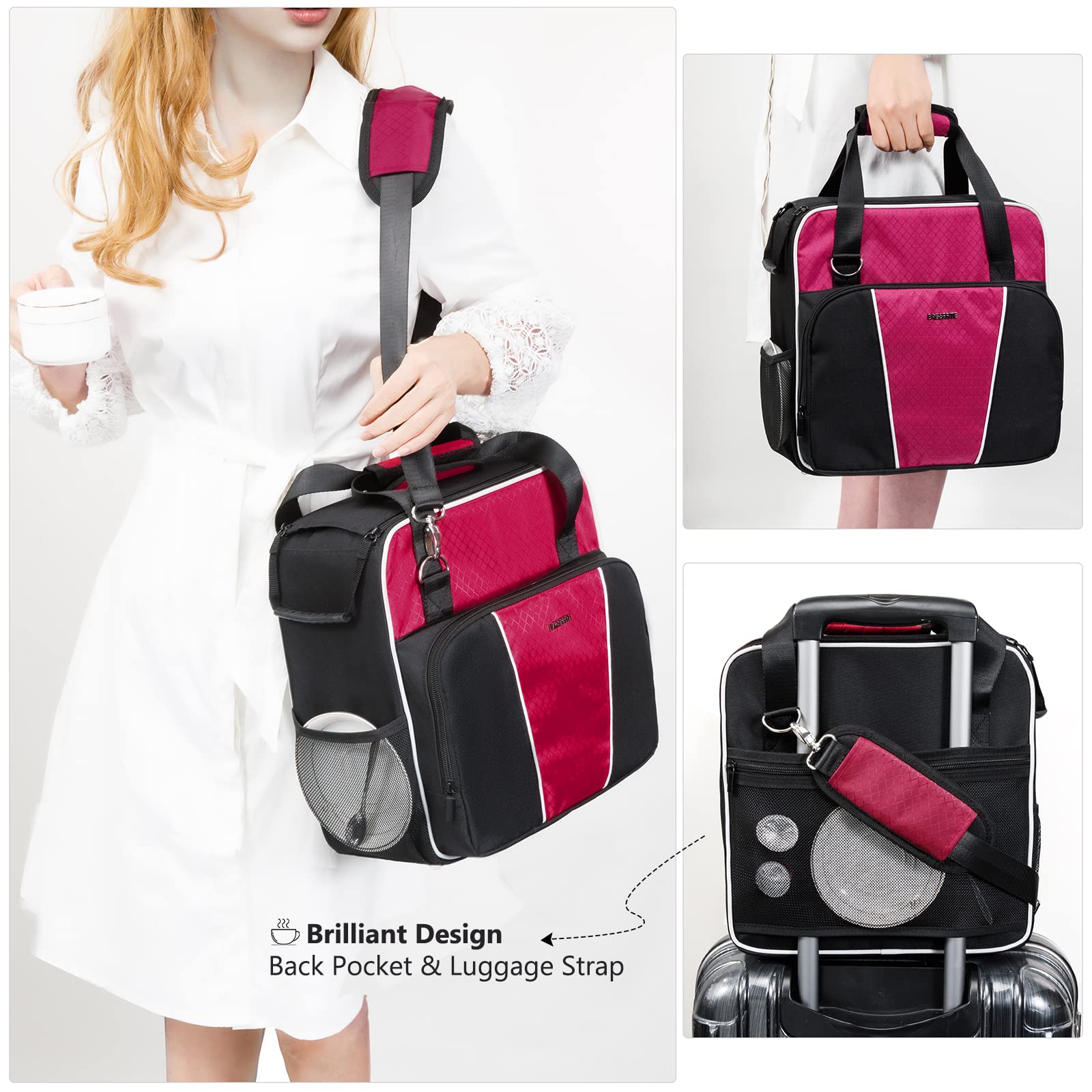 BAGSPRITE poches extérieures organisant dosettes, tasses et accessoires