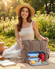 Bagstellar gros plan doublure isolante EVA pour repas frais