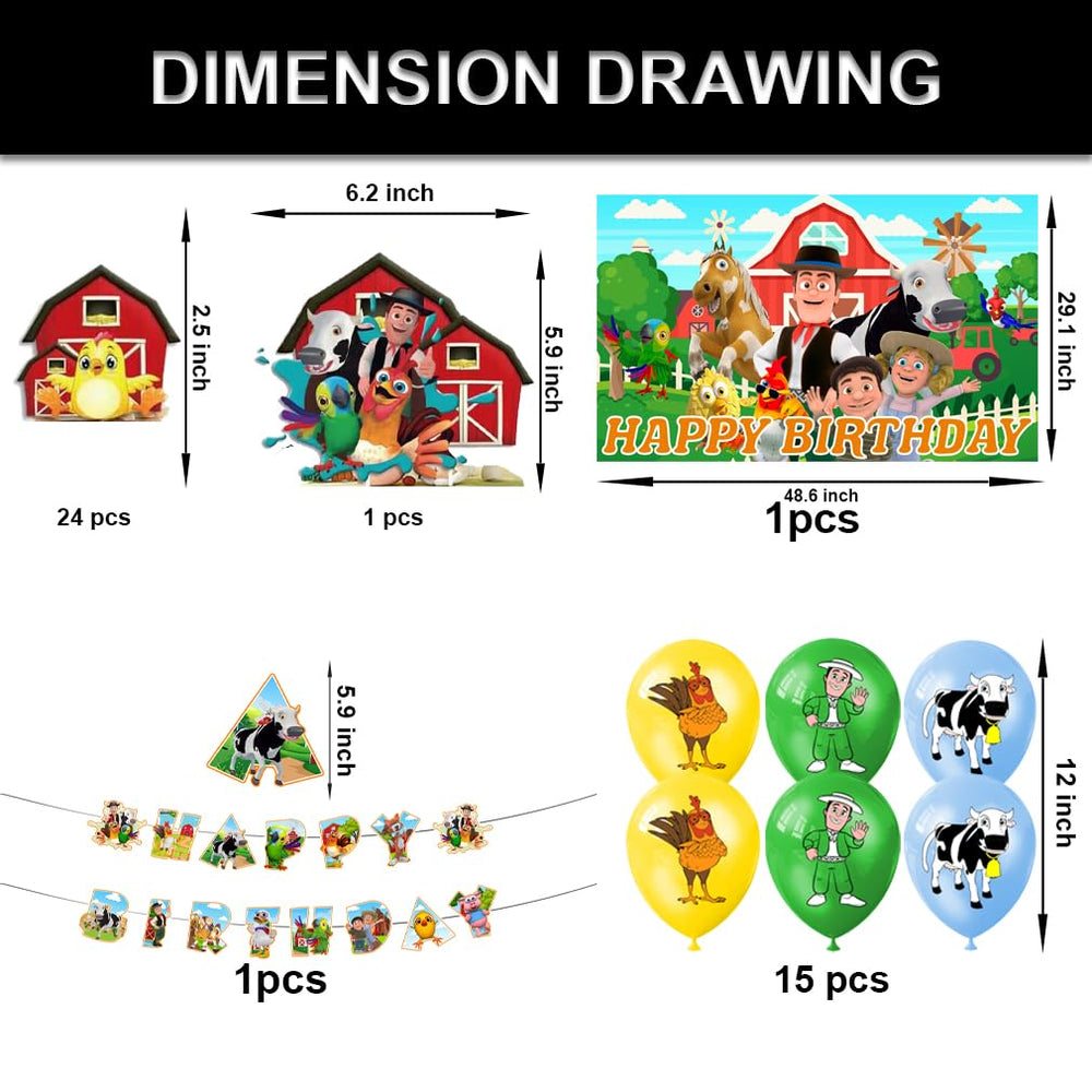 Bahteliv gros plan topper gâteau Zenoon décoratif pour personnalisation