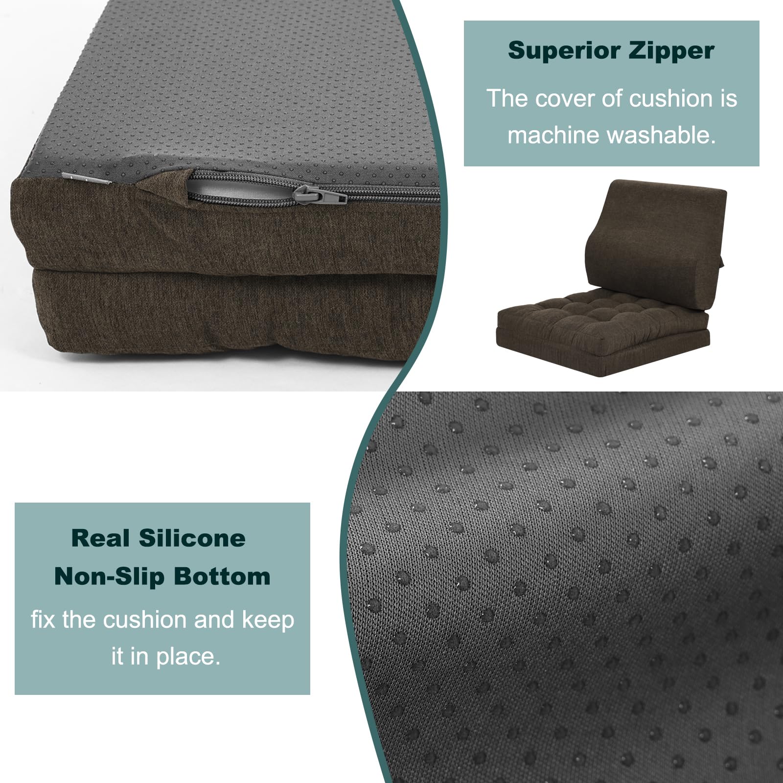 baibu comparaison taille avec main montrant dimensions pratiques et relevage facilité