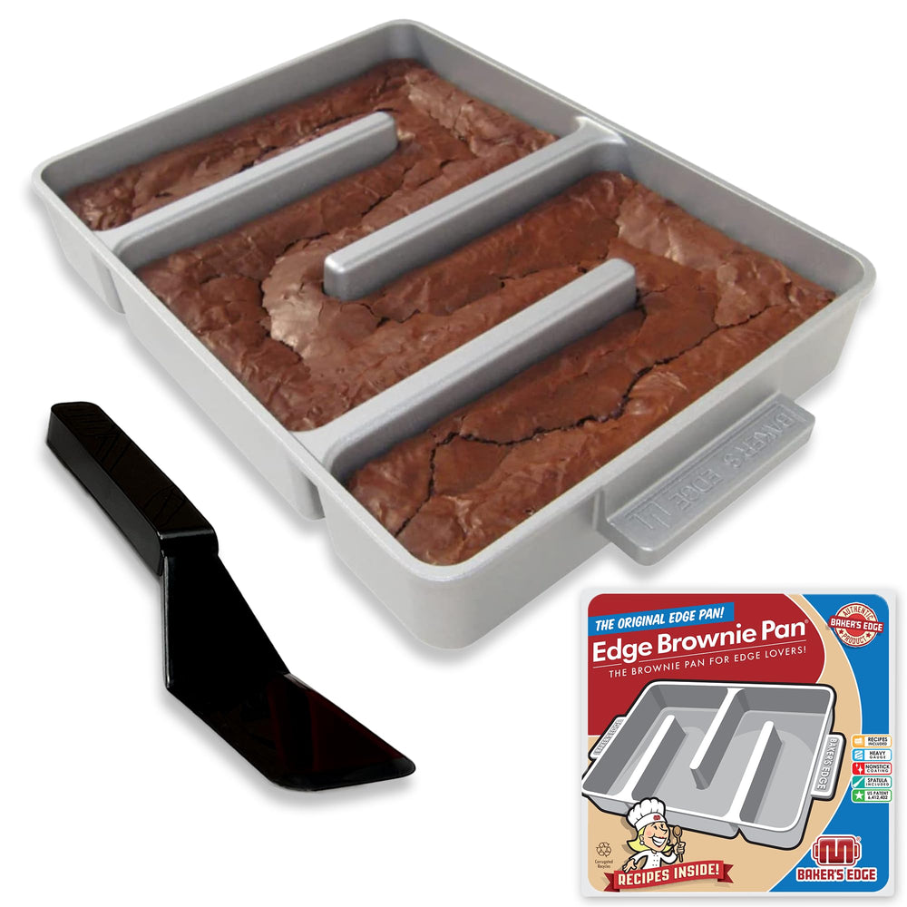 Baker's Edge face avant du moule montrant la forme et qualité, facilite portions régulières