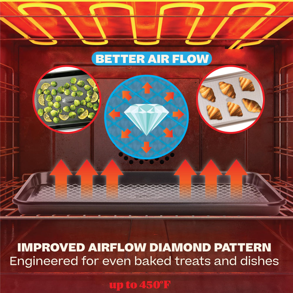 Baker's Secret comparaison des trois tailles pour usages variés