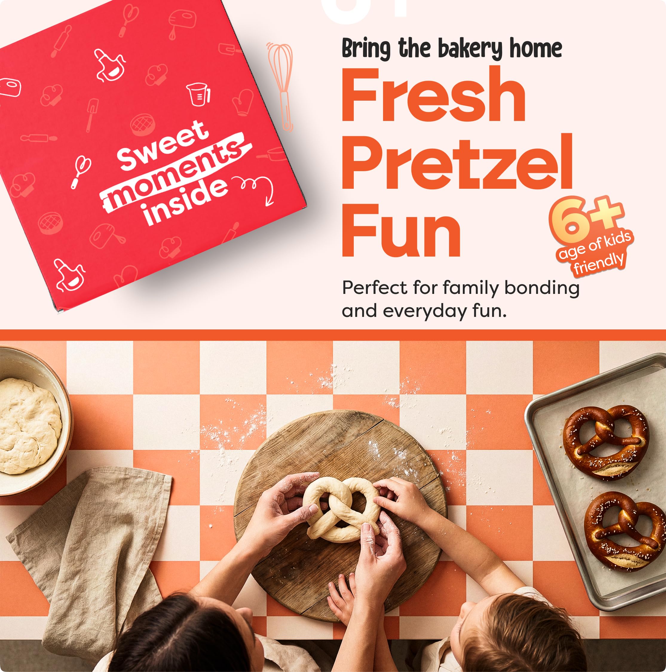 Baketivity sachets pré-mesurés montrant facilité d’utilisation