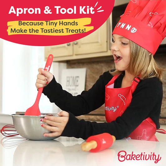 Baketivity toque personnalisable avec lettres thermocollantes stimule implication