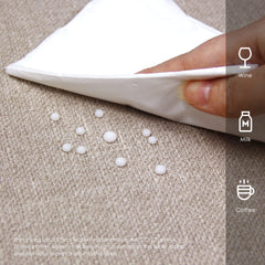 BALCONY & FALCON gouttes perlent sur la nappe, imperméabilité pratique