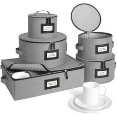 BALEINE coffret rigide gris montrant protection et design pratique