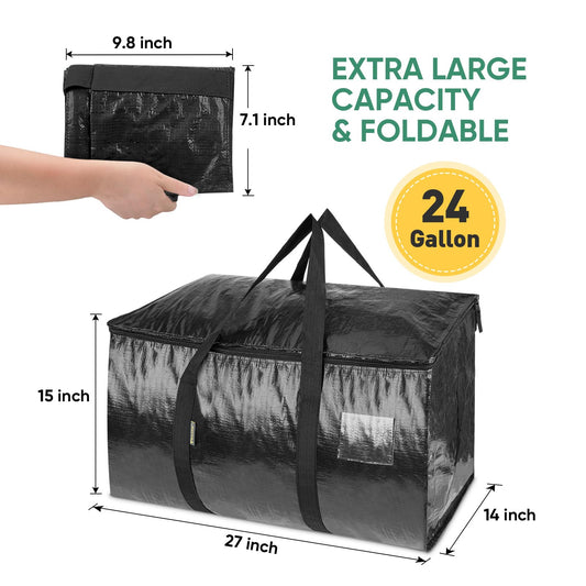 BALEINE poignées renforcées entourant le sac pour portage sécurisé