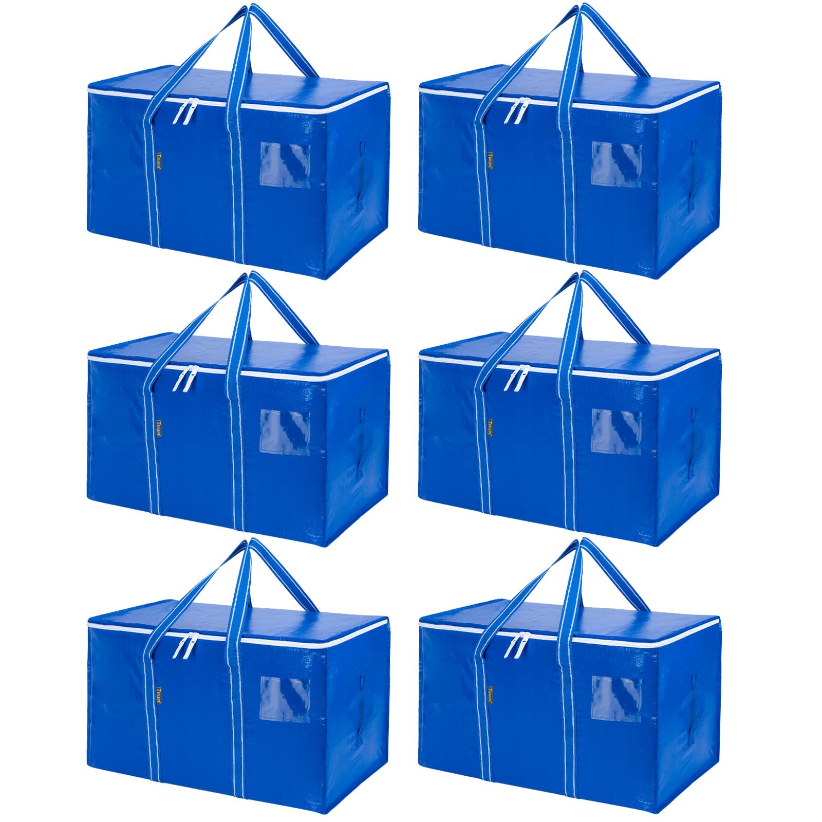 BALEINE sac pack 6 face montrant la couleur bleu royal et capacité pratique