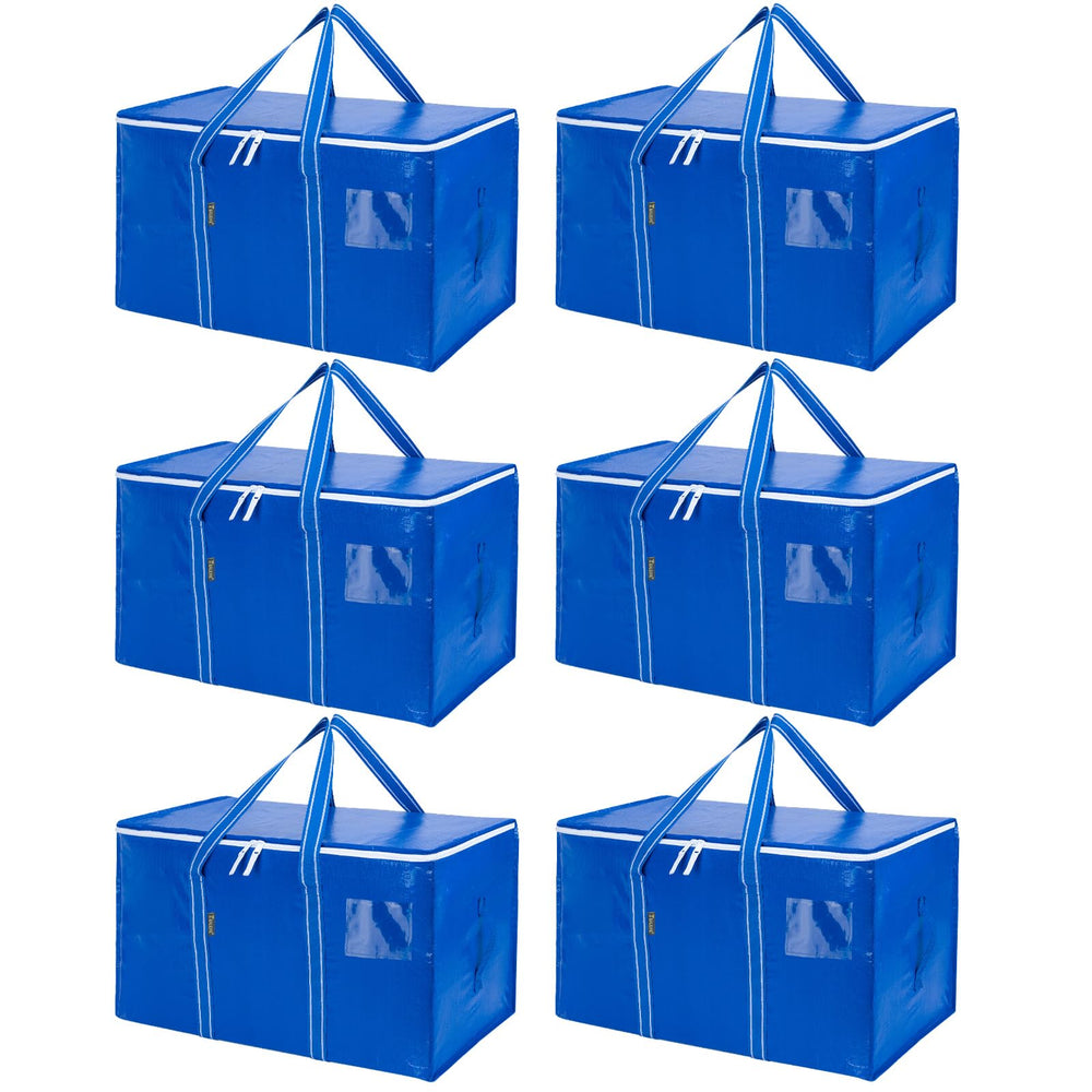 BALEINE sac pack 6 face montrant la couleur bleu royal et capacité pratique