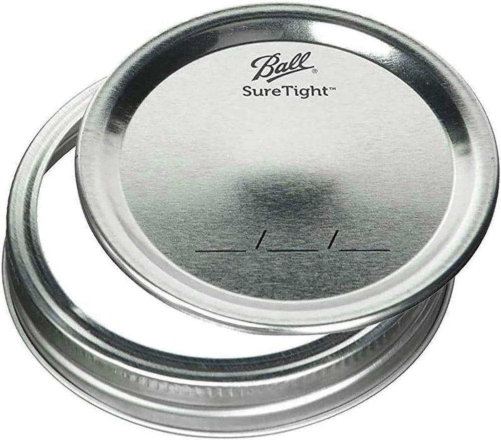 Ball bocal 64oz lot de cinq en scène de cuisine montrant rangement organisé