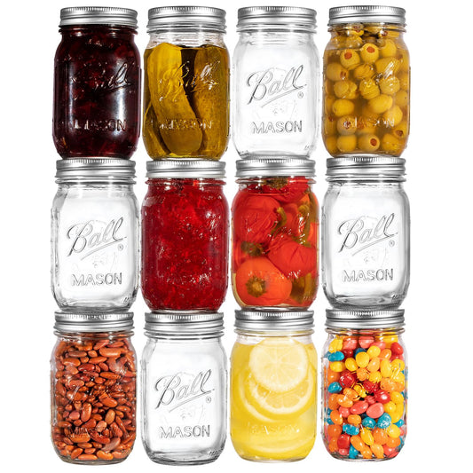 Ball bocal avant du pack montrant verre clair et design pratique