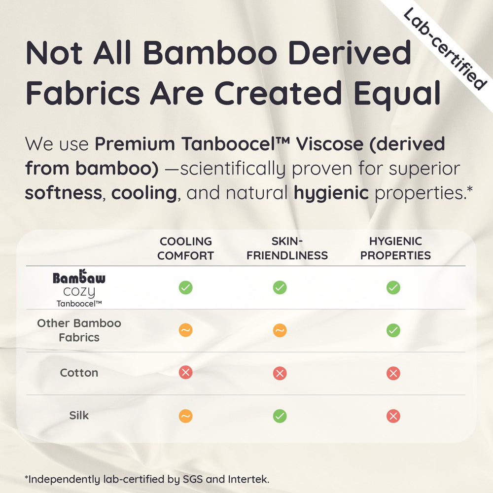 Bambaw étiquettes et certifications FSC OEKO-TEX, fabrication responsable