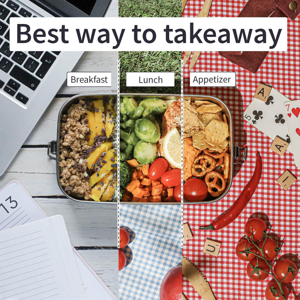 Bambaw comparaison taille à la main capacité 27 oz pratique pour lunch