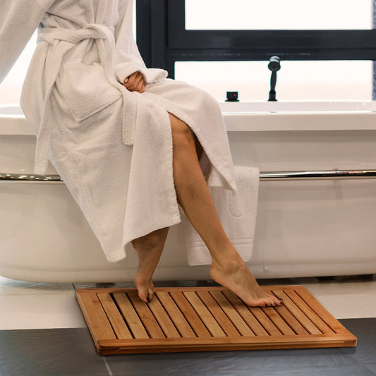 Bambüsi plan général de la surface avec look spa et aspect naturel