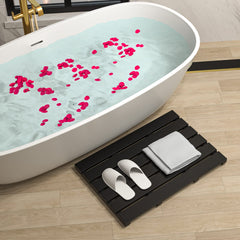 Gros plan sur texture en bambou Bamfan, surface résistante et durable