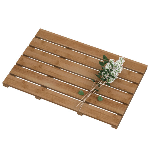 Bamfan vue avant du tapis Walnut apportant élégance et drainage