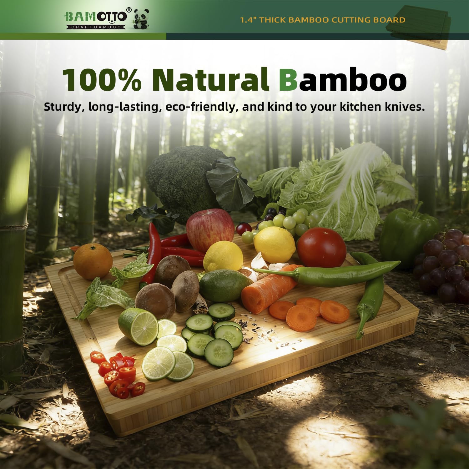 BAMOTTO CRAFTBAMBOO en situation cuisine lifestyle durable et esthétique