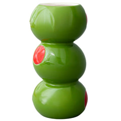 ban.do vase face montrant la silhouette empilée et ajoutant du caractère décoratif