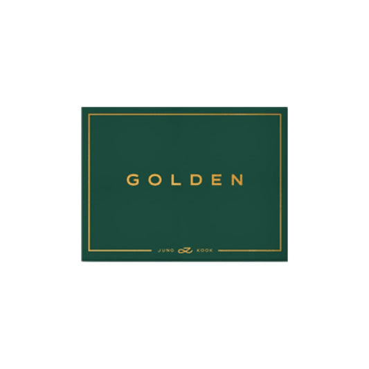 Bangtan couverture GOLDEN (Shine ver) montrant un design brillant et attractif pour collection