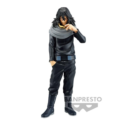 Banpresto Aizawa gros plan sculpture et peinture montrant finitions détaillées