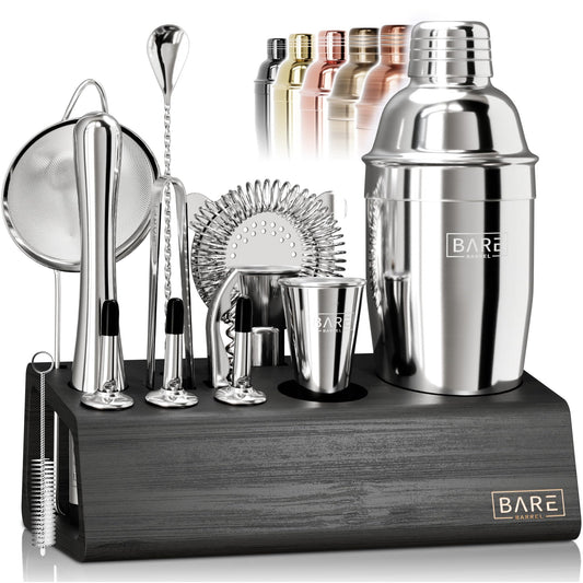 Bare Barrel coffret complet face montrant design élégant et rangement pratique