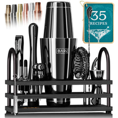 Bare Barrel coffret complet face présentant tous les outils et rangement bambou, esthétique et pratique