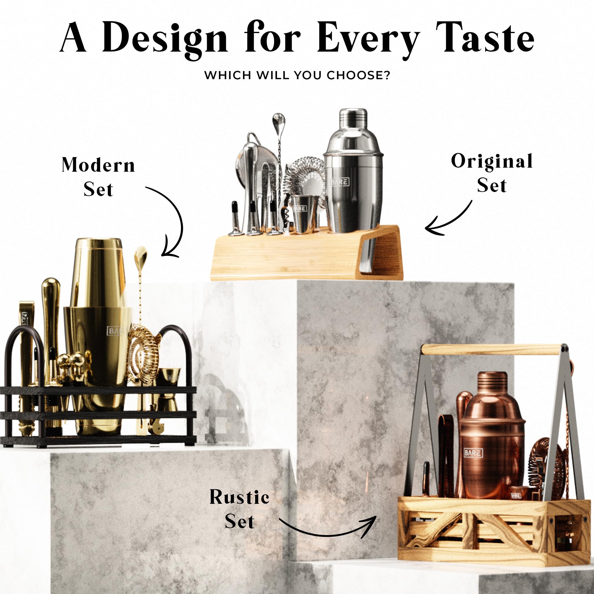 Bare Barrel comparaison taille main montrant dimensions pratiques pour usage quotidien