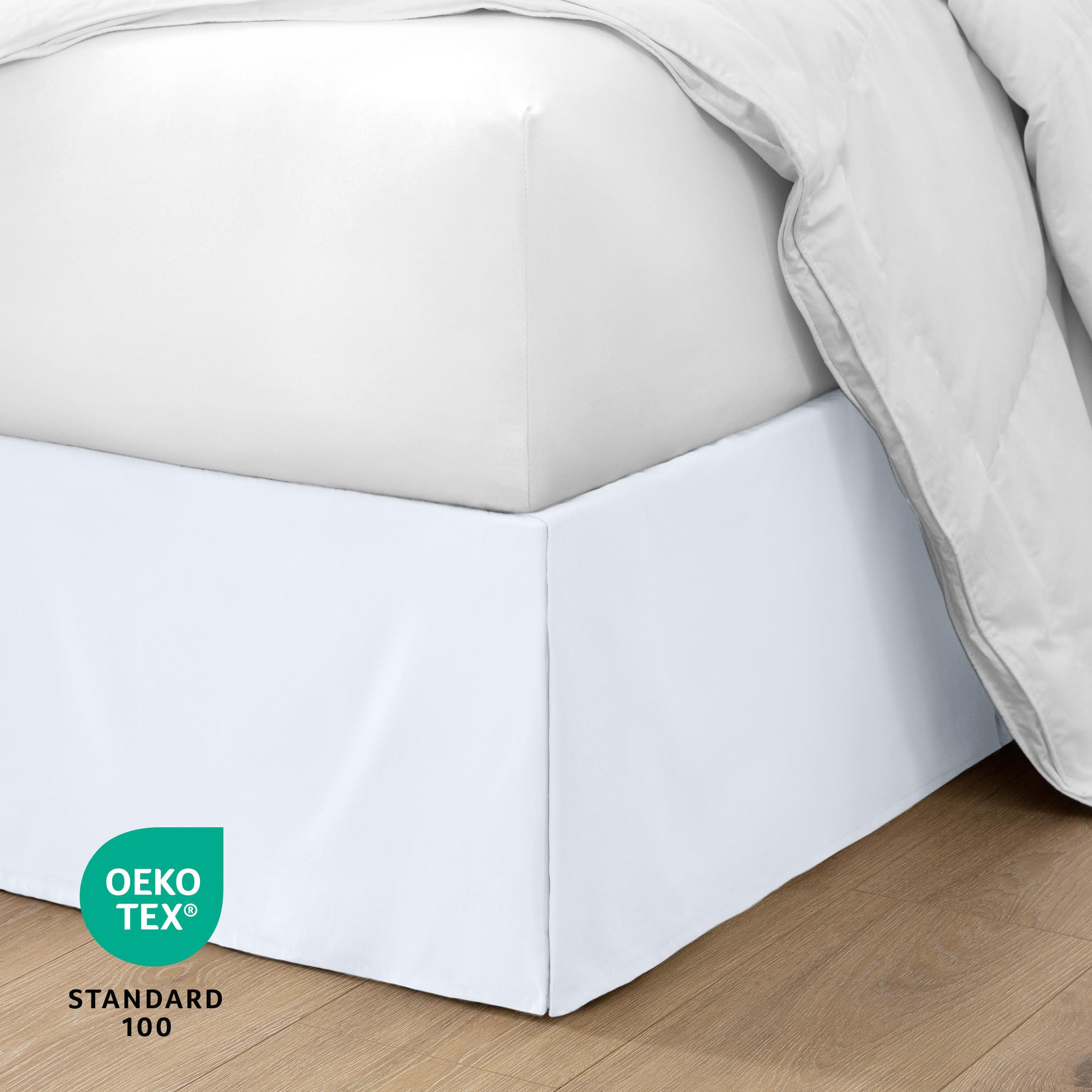 Bare Home vue basse cachant sommier et rangement pour propreté
