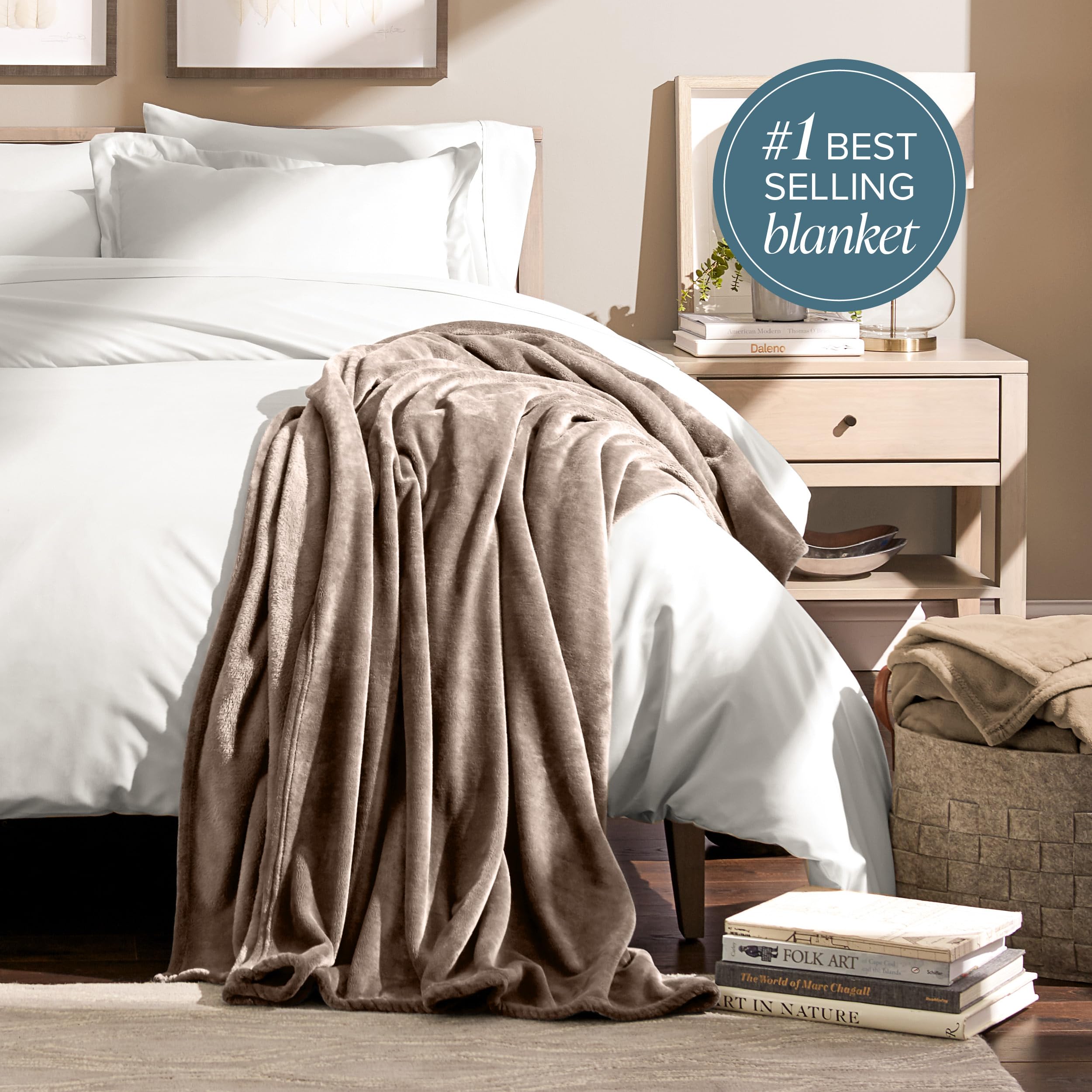 Bare Home détail coin ourlet couture double pour durabilité renforcée