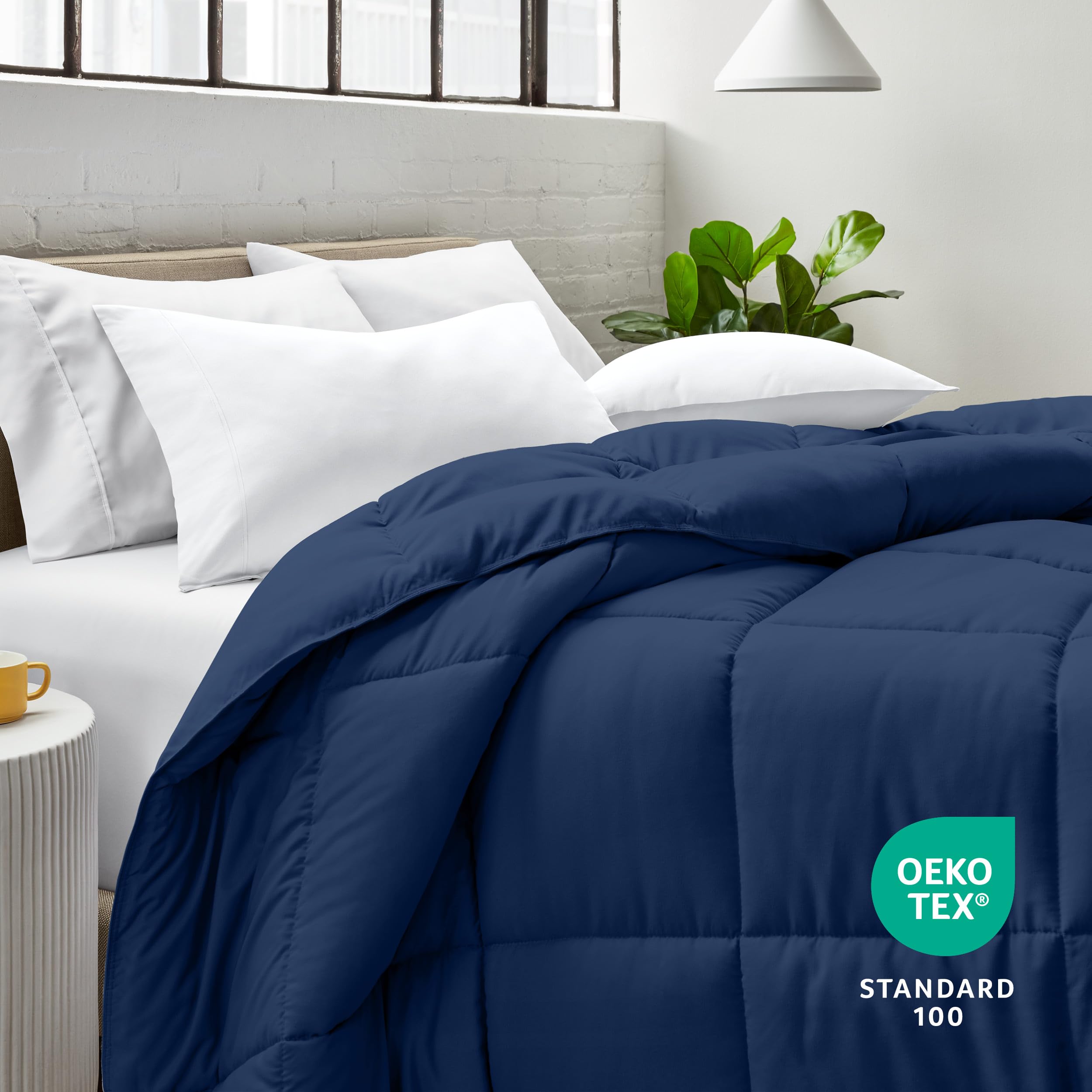 Bare Home coin renforcé de la couette pour durabilité et résistance