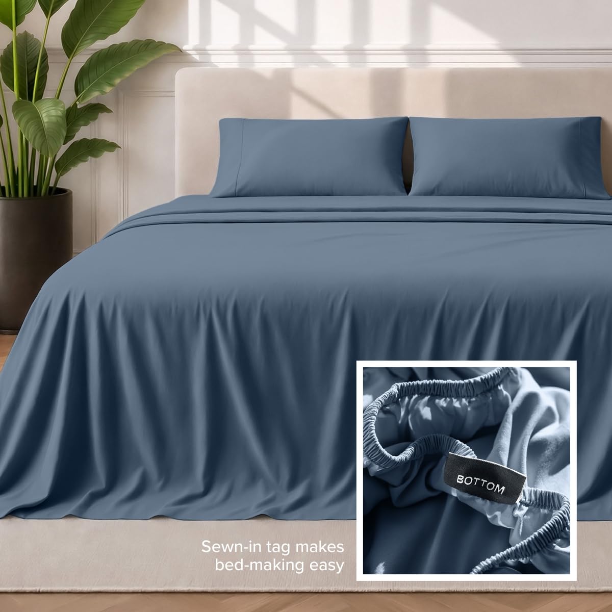 Bare Home comparaison montrant ajustement sur matelas épais et poche profonde